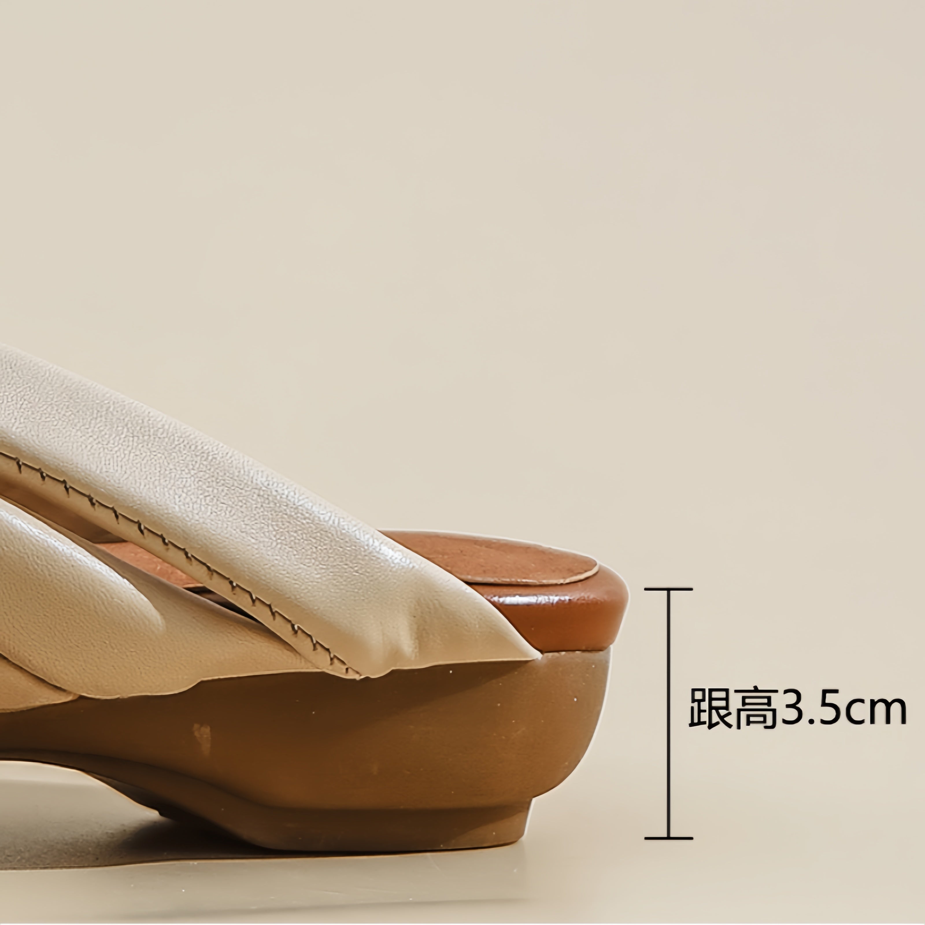 Women's Braided Knot Slide Sandals - Pleated Puffy Strap Low Heel Mules