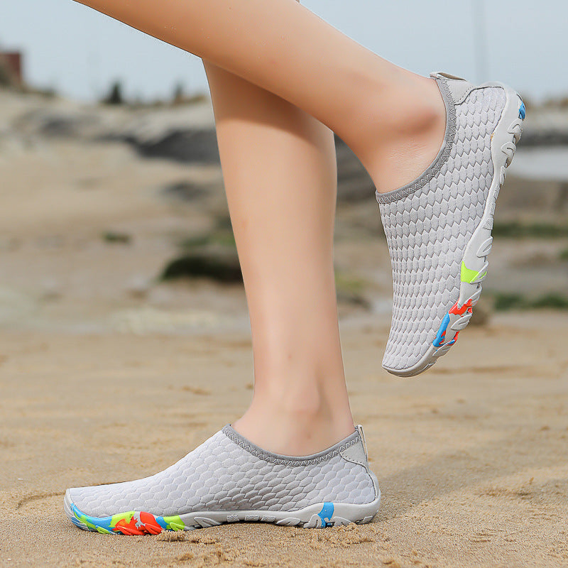 Men's & Women's Matching Couple Water Shoes Aqua Socks Quick-Dry Slip-On Beach Shoes