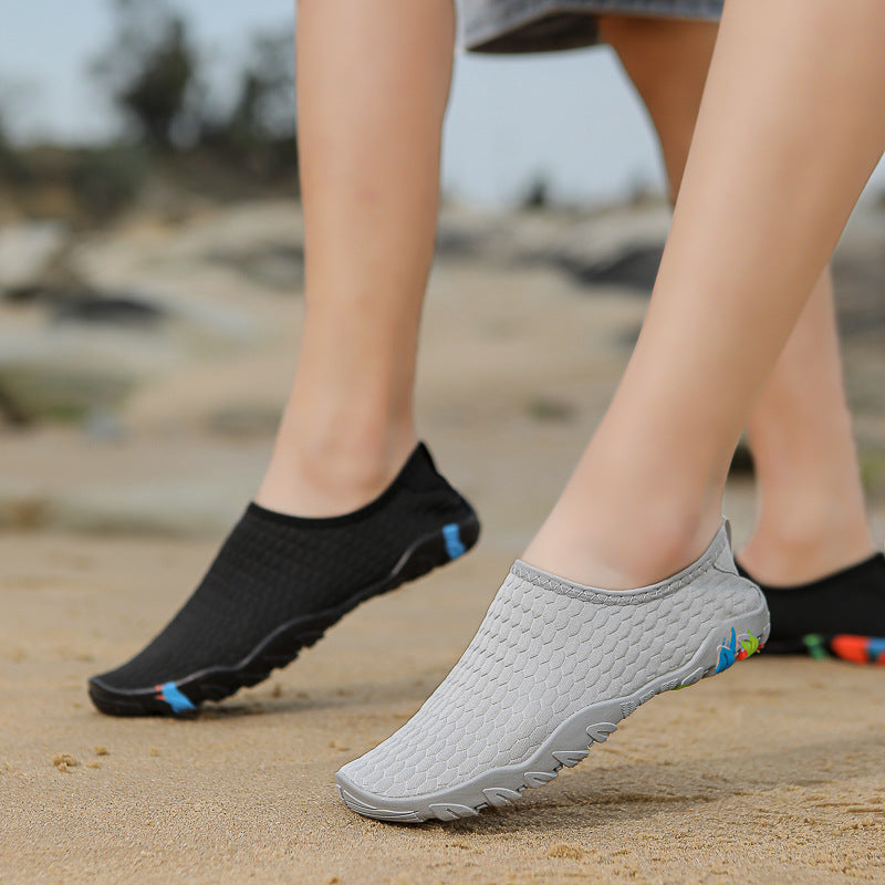 Men's & Women's Matching Couple Water Shoes Aqua Socks Quick-Dry Slip-On Beach Shoes
